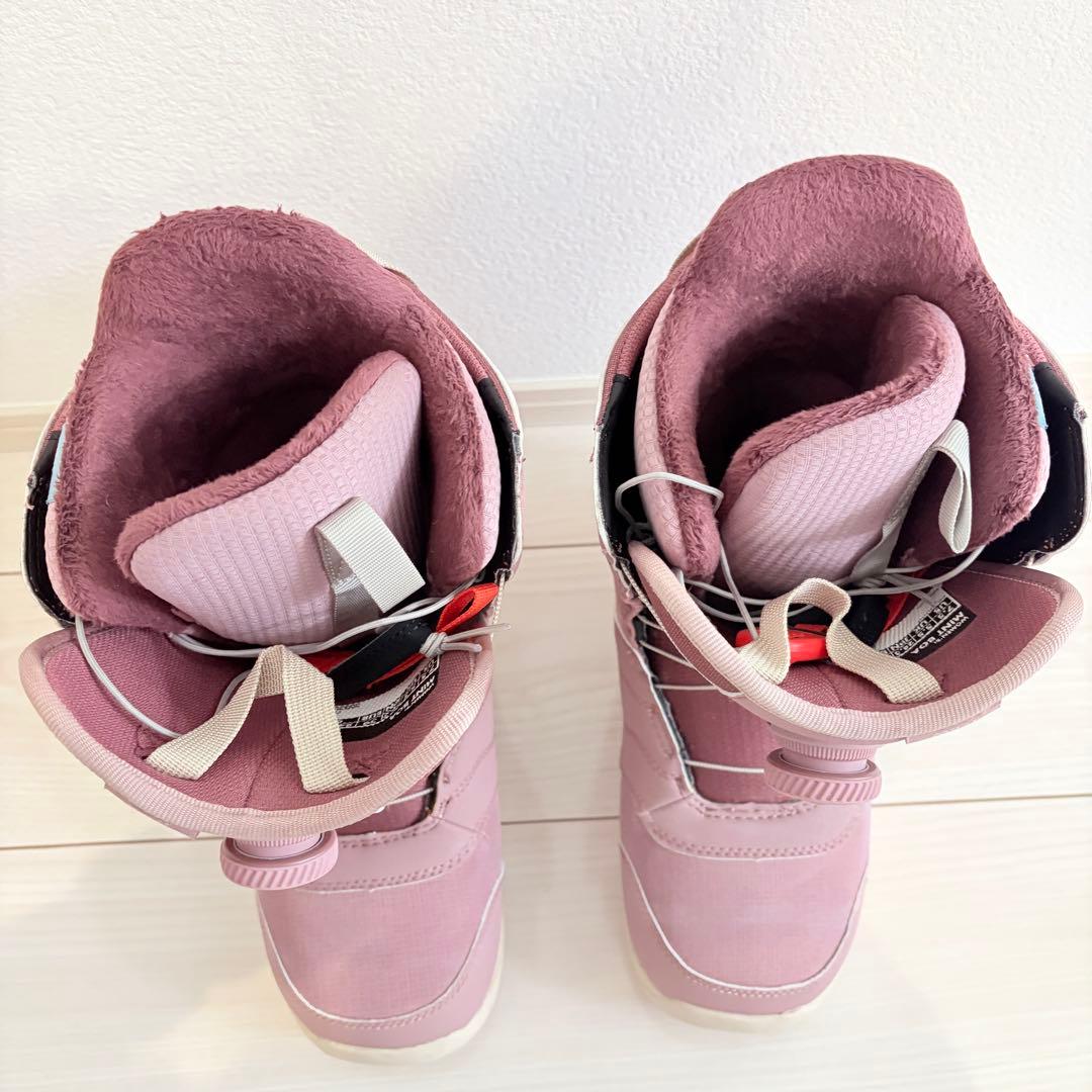 美品！BURTON MINTBOA ピンク 24.5cm