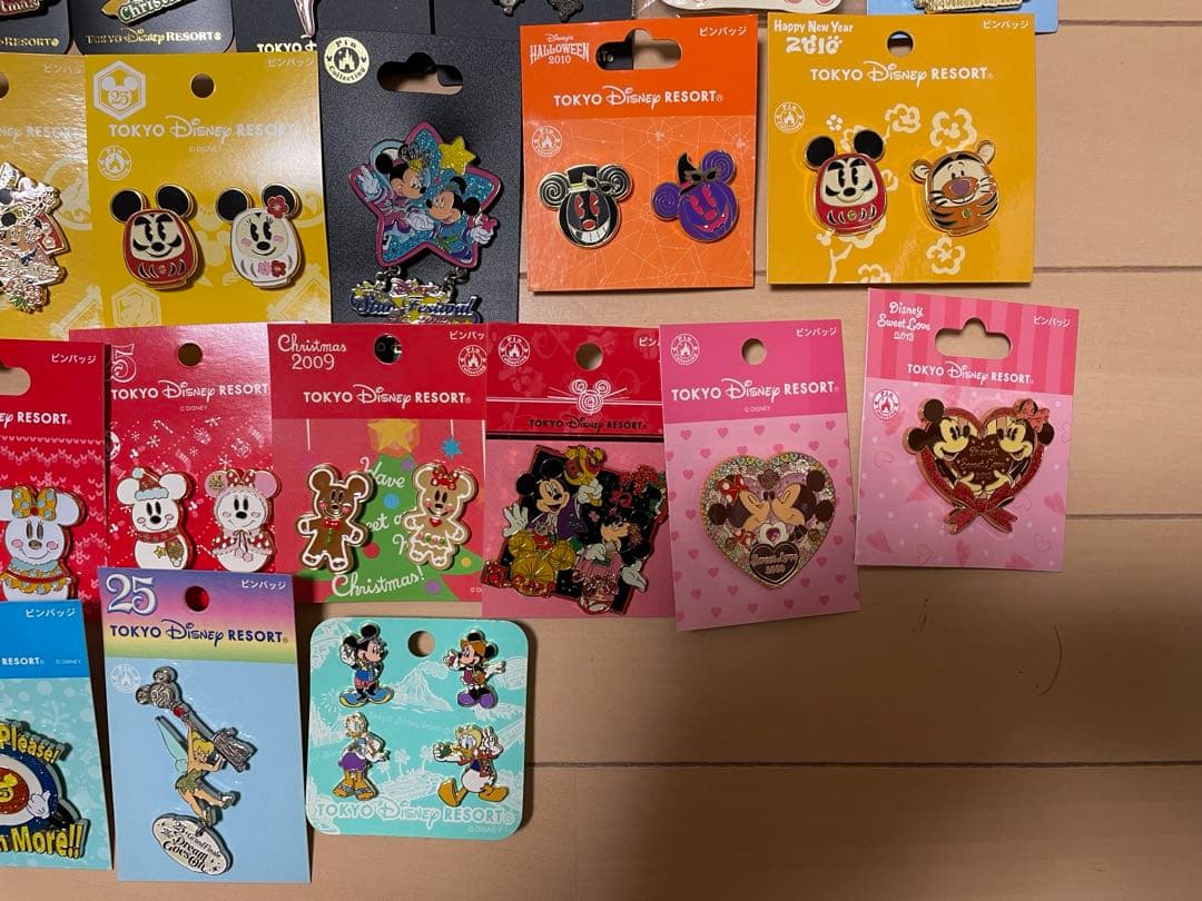 東京ディズニーランド　ピンバッジ　セット　追加有り