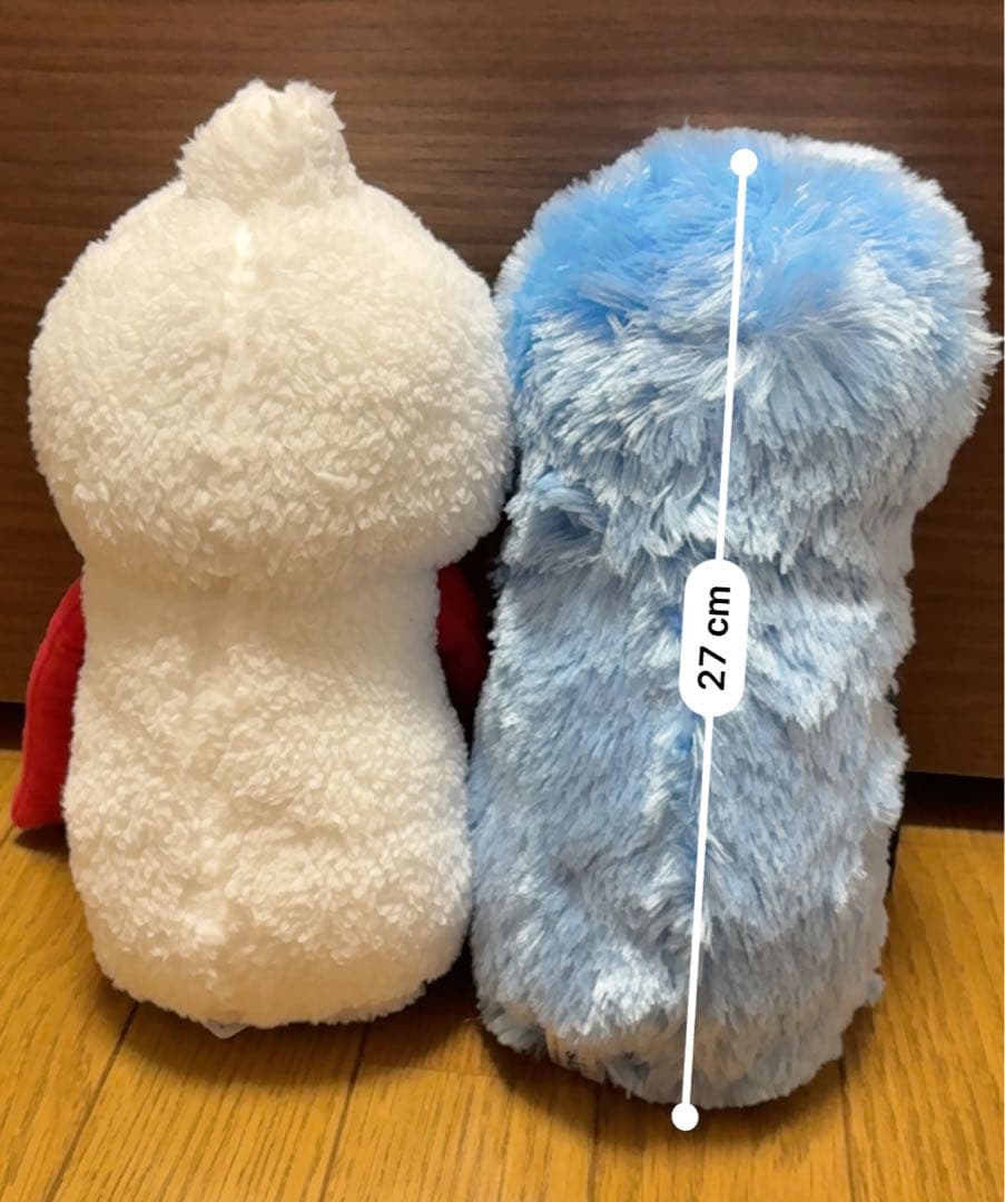 パペットスンスン おすわりBigぬいぐるみ スンスン＆ノンノン セット