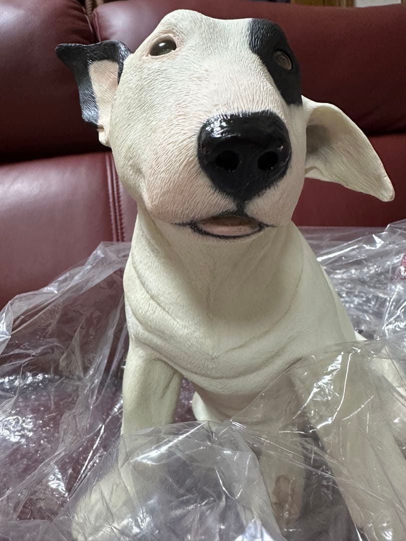 新品！ブルテリア　犬　置物　オブジェ