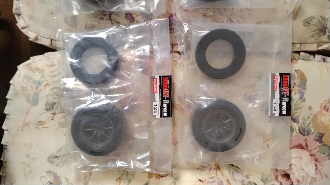 １／８ワタナベホイール ダンロップタイヤ 4本セット アシェット（値下げ）