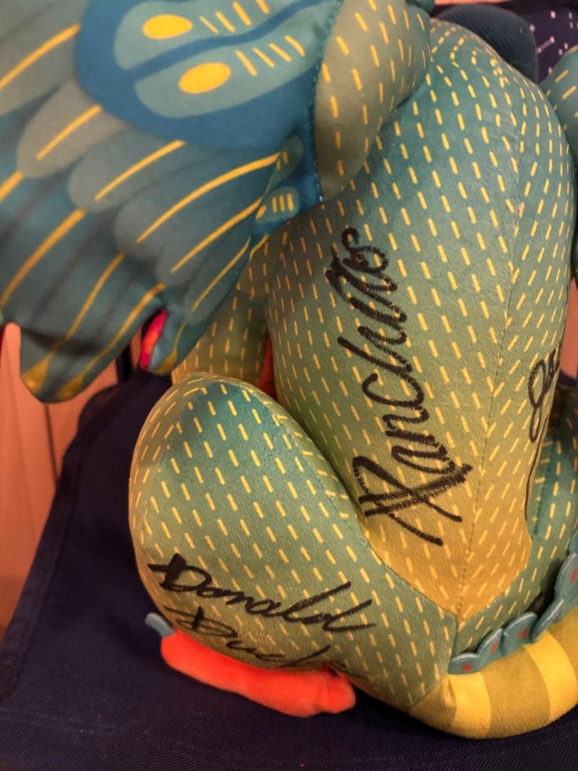 ❤︎リメンバーミー　守り神ペピータ　ぬいぐるみ タグ付き　サイン付き❤︎