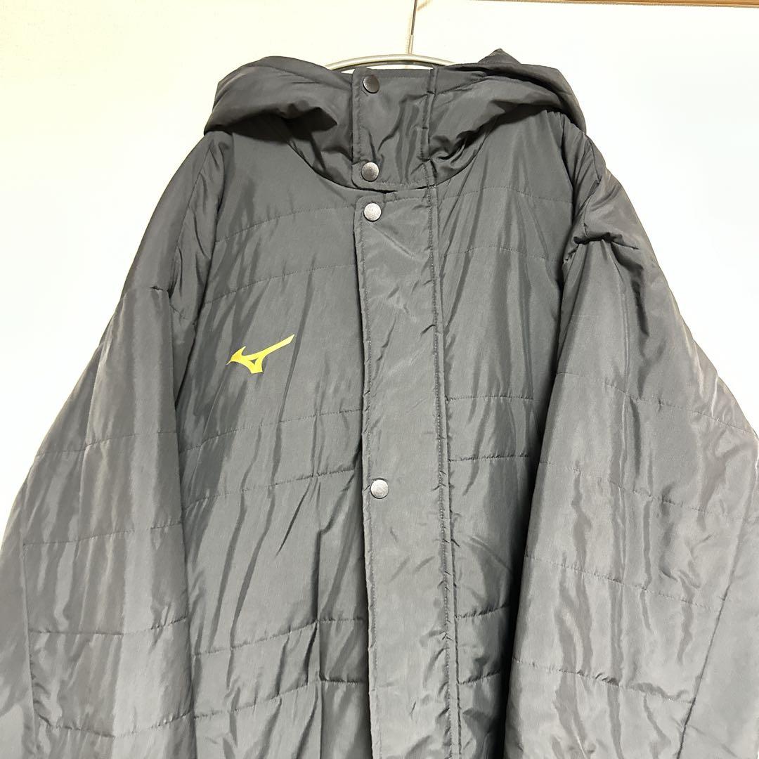 美品 MIZUNO ダウンベンチコート メンズ XLサイズ 野球 サッカー