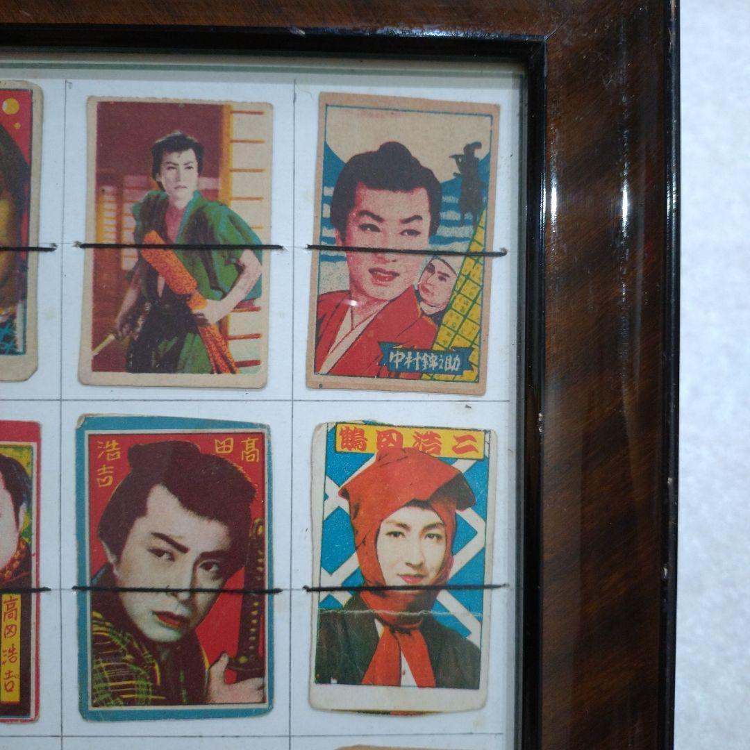 希少　昭和レトロ　日本の伝統キャラクター トレーディングカード めんこ　25枚