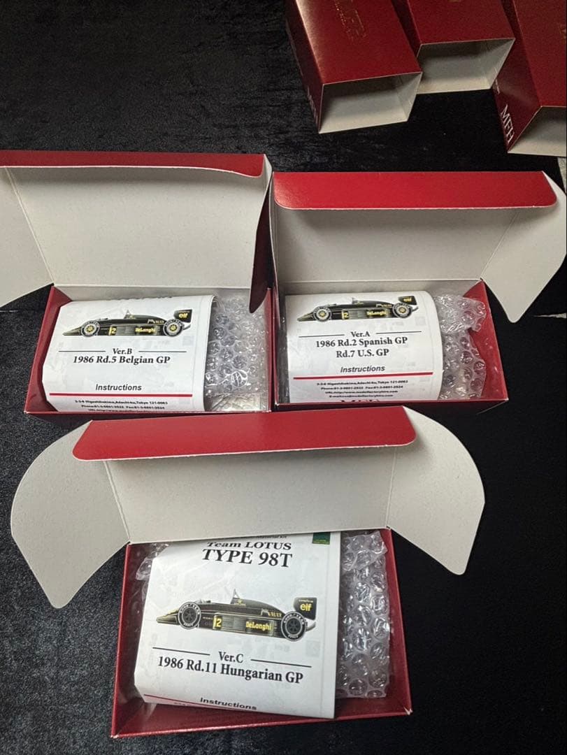 1/43Team LO TUS TYPE98T verA Ｂ　C 3点セット