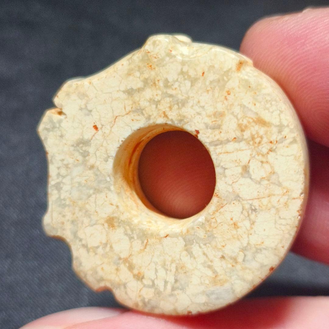 良渚玉琮 玉器 中国骨董 璧形玉佩 良渚文化 雕工璧 古美術 蒐集家放出 古玉