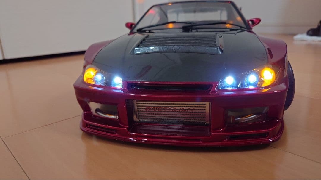 風間オートS15シルビアボディのみスーパーマリオ