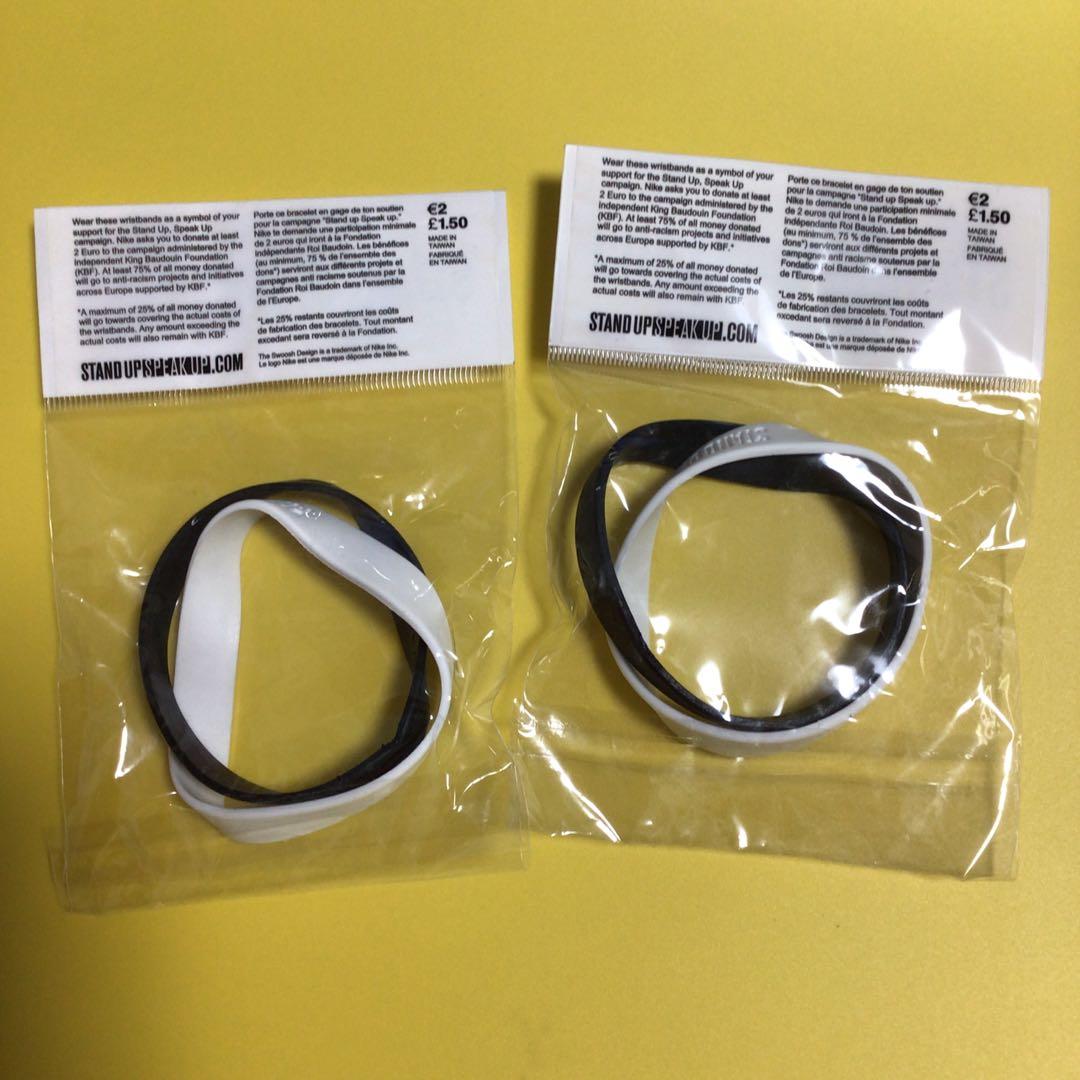 Nike STAND UP SPEAK UP シリコンバンド 2個セット