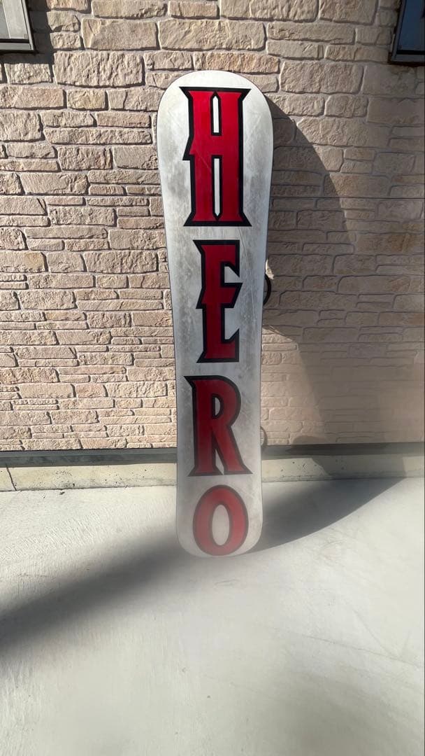 超人気！BURTON HERO スノーボード　UNIONビンディング付き