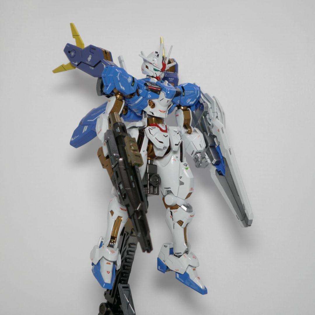 HG ガンダムエアリアル 改修型 塗装 完成品 バンダイ ガンプラ 1/144
