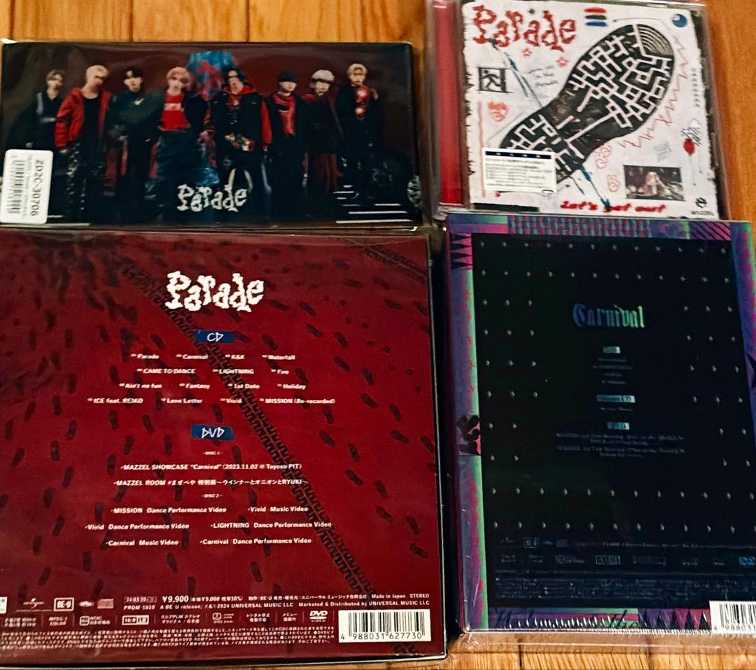 MUZEUM盤セットParade +Carnival (CD＋DVD) おまけ付