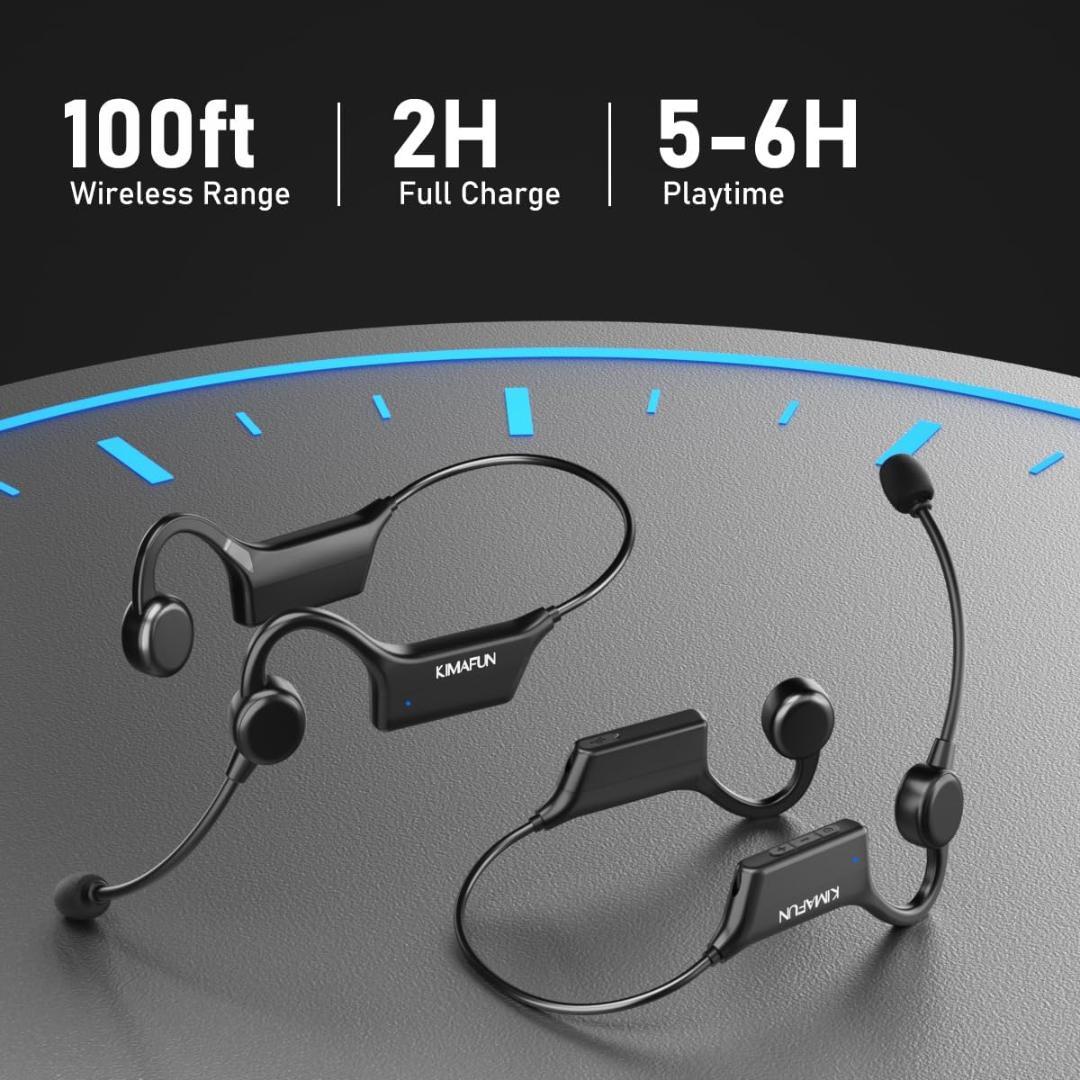 新品⭐️KIMAFUN 完全防水ワイヤレスマイク 2人用 KM-GWP92