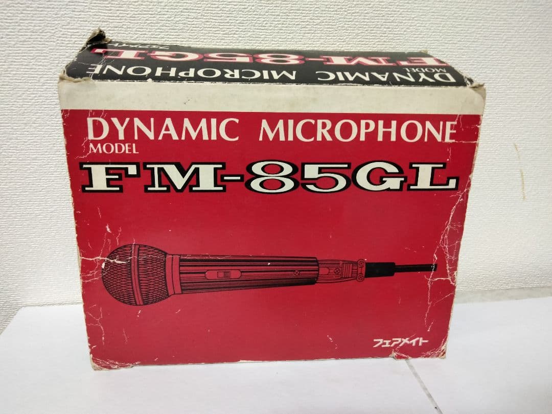 新春セール　ダイナミックマイク FM-85GL ゴールド