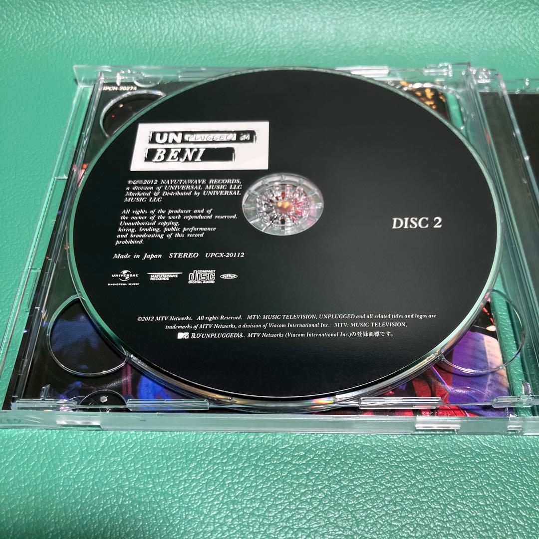 ■[廃盤/CD+DVD] ベニ BENI アルバム「MTV UNPLUGGED