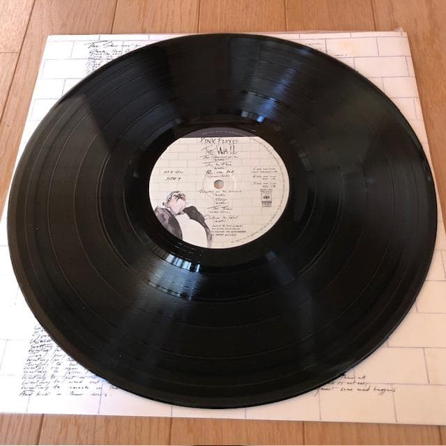 ピンクフロイド ザ・ウォール LP2枚組 名盤 プログレ d729y77