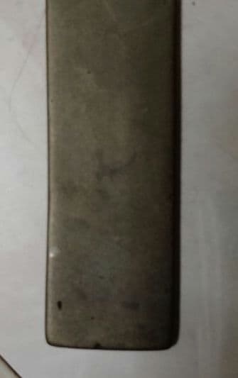 鶴亀に松文様　柄鏡　藤原金吉　アンティーク