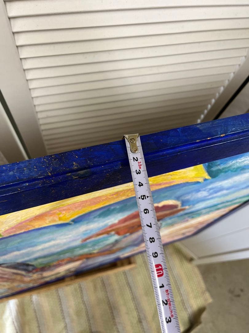 巨大ハワイアンアート 原画 真作 Ana Monaghan アナ・モナハン 額装