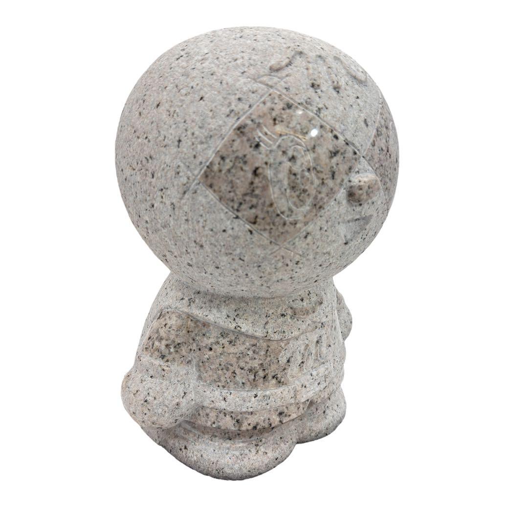 メロンパンナちゃんのスタチュー (H=30cm) 立ちポーズ 天然みかげ石製