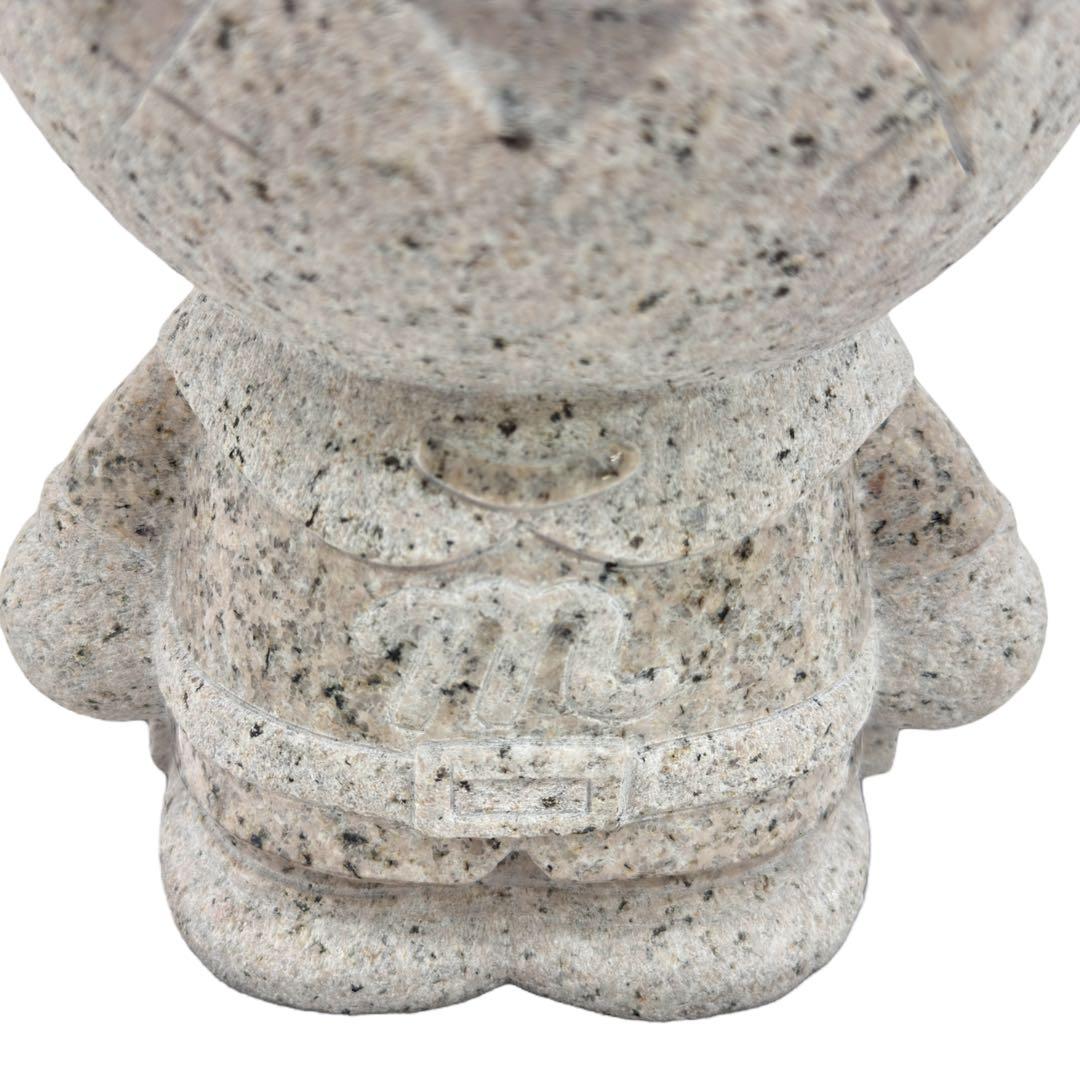 メロンパンナちゃんのスタチュー (H=30cm) 立ちポーズ 天然みかげ石製