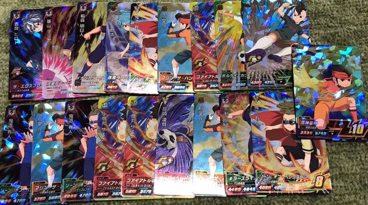 イナズマイレブンカードセット今月まで、大値下げします。