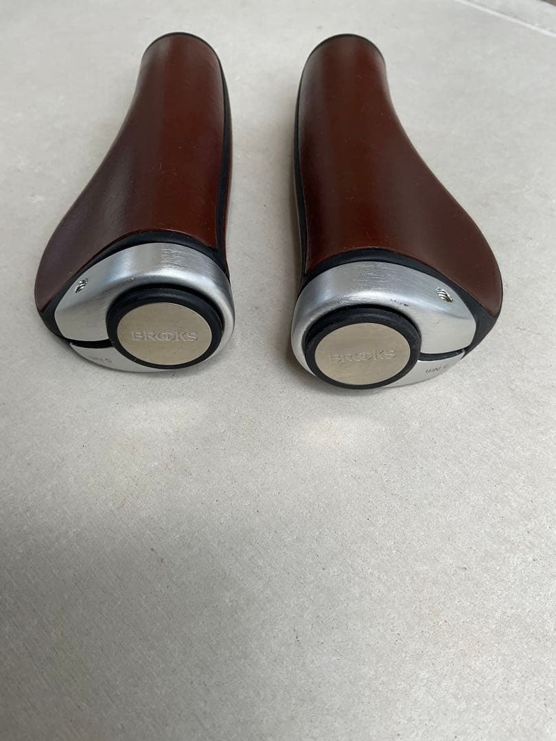 パーツ Brooks Ergon GP1 Leather Grip