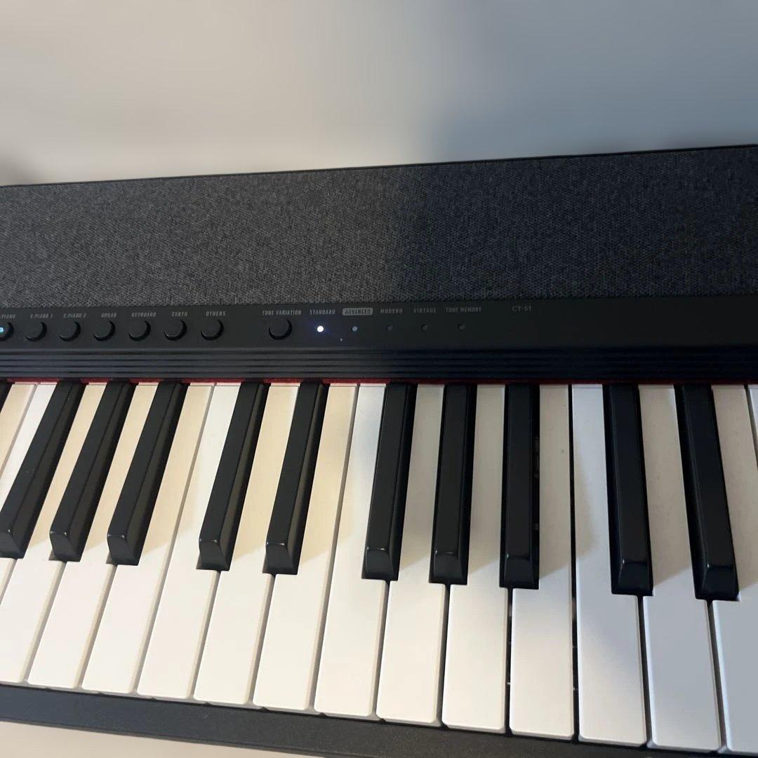 CASIO CT-S1 ブラック カシオトーン 61鍵　電子ピアノ　キーボード