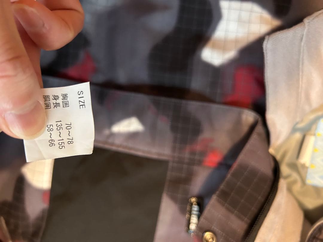 未使用品 nima スキーウェア 上下セット 150cm GOA-TEX 手袋