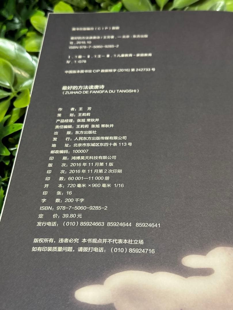 最好的方法读唐诗 王芳 唐詩学習本 中国語