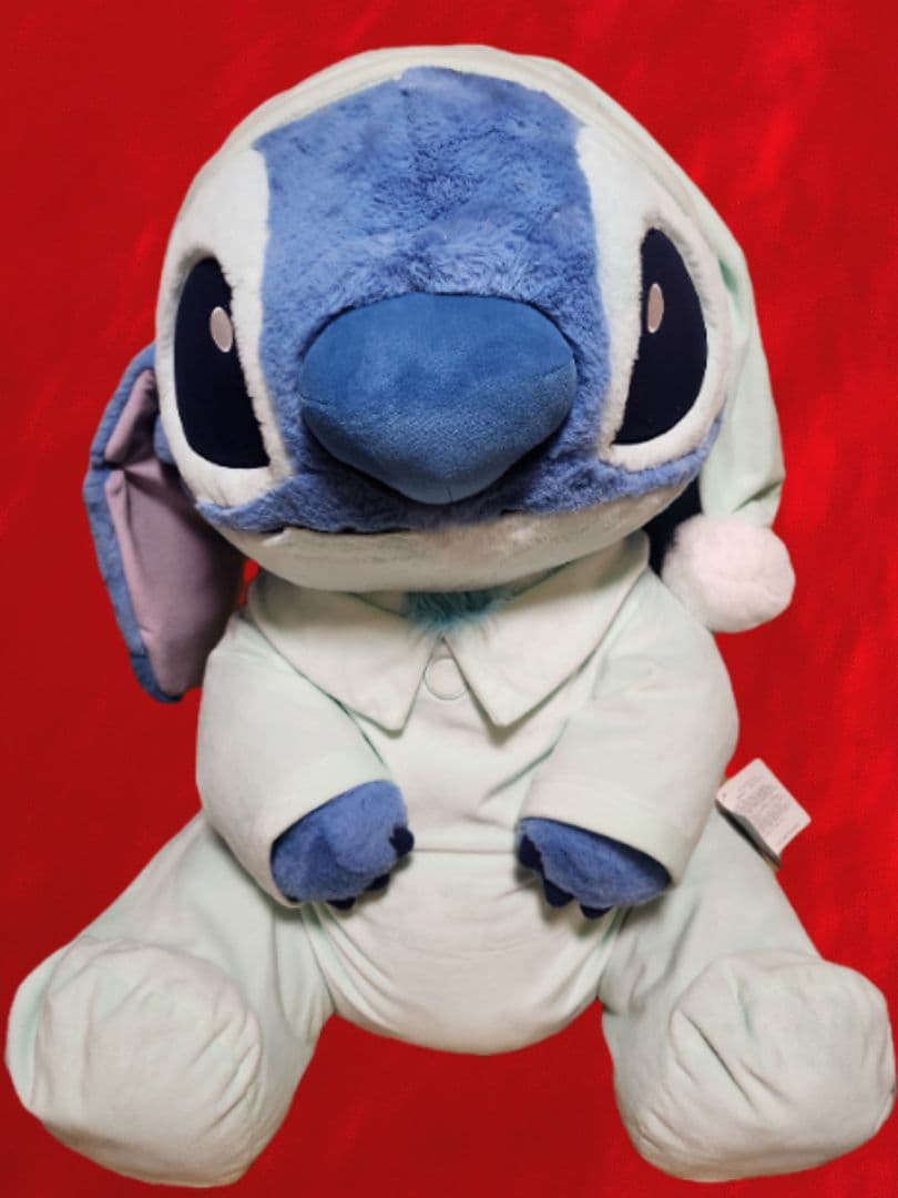 ディズニー　スティッチ　ぬいぐるみ　スーパービッグ　高さ約７５cm　パジャマ