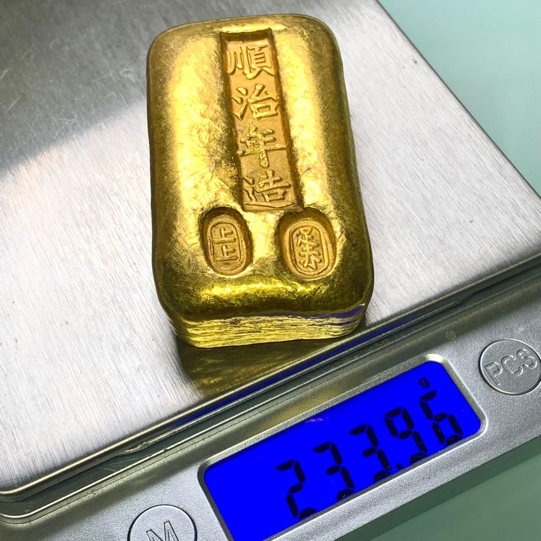 金貨　金元寶　金條 古銭　開運用へ 縁起物　インテリア　美品