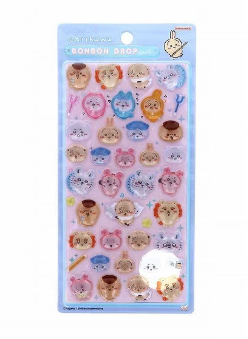 ボンボンドロップシール ちいかわ みんな サンスター文具 sun-star
