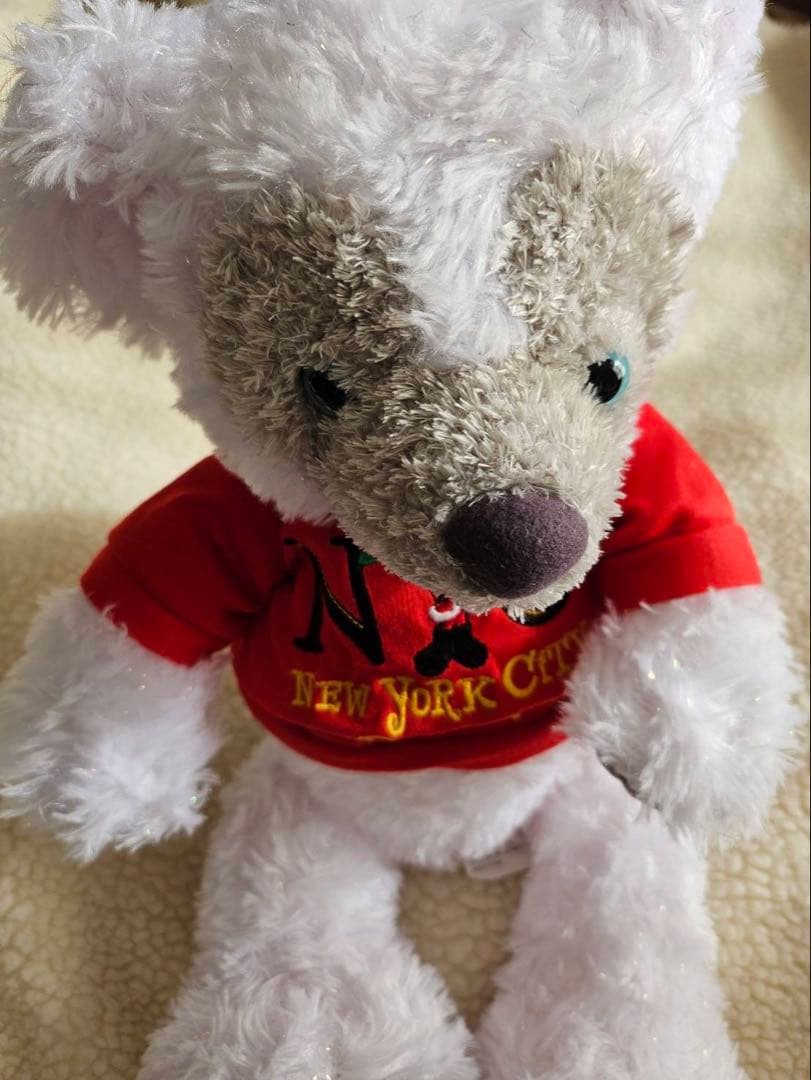 ダッフィー　NYC クリスマス限定　2007 ホワイト