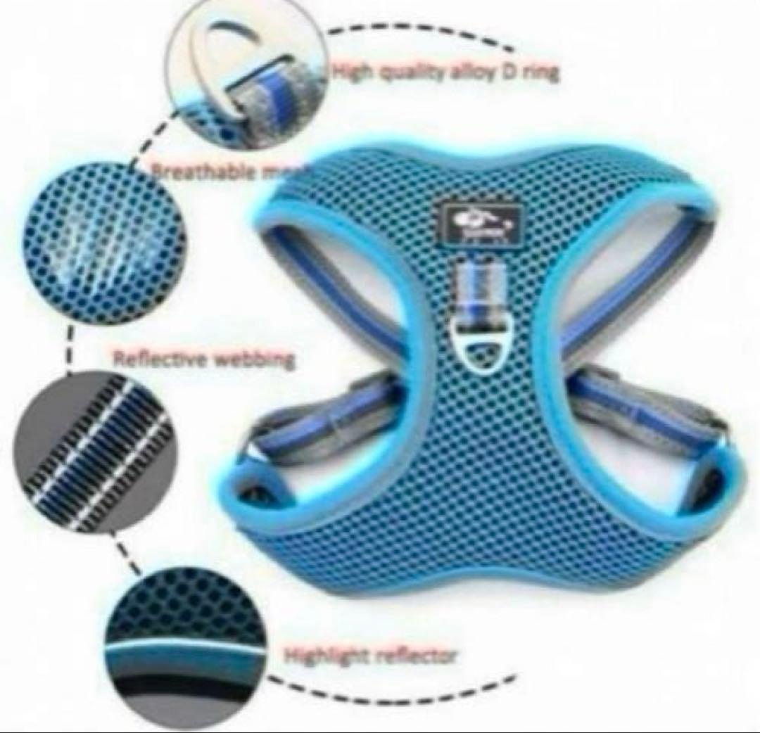 【2XL】ハンドル付きパッド入りシートベルト フロンクリップ式パピーベスト