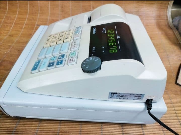 カシオレジスター　100ER　簡単便利特殊　送料込　464012