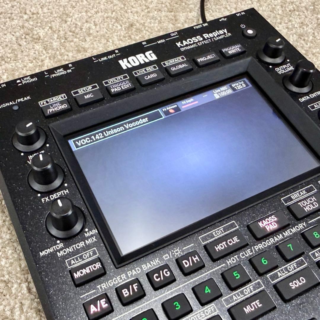 【KORG】KAOSS Replay