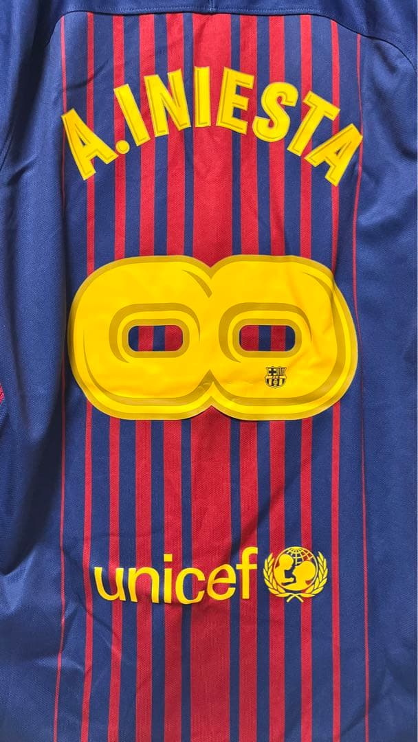 FC Barcelona / バルセロナ　イニエスタ　ユニフォーム