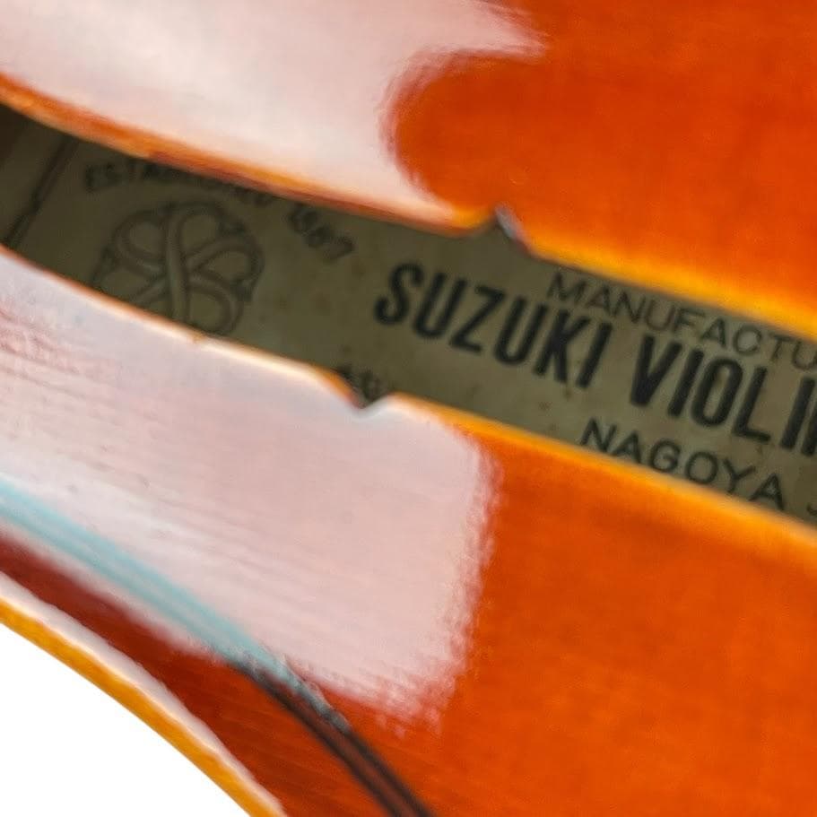 極美品●鈴木バイオリン● 特No.1 4/4 1969年製 良虎杢・良音