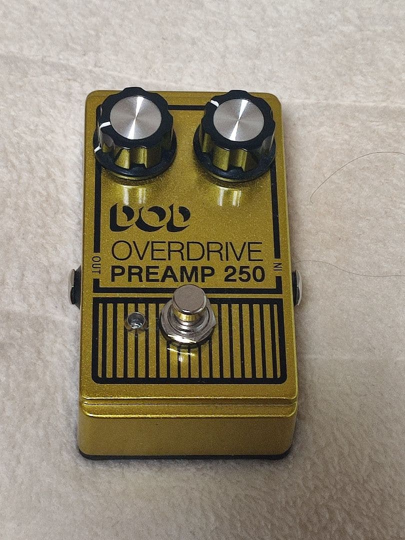最終価格 DOD OVERDRIVE PREAMP 250 LED有り