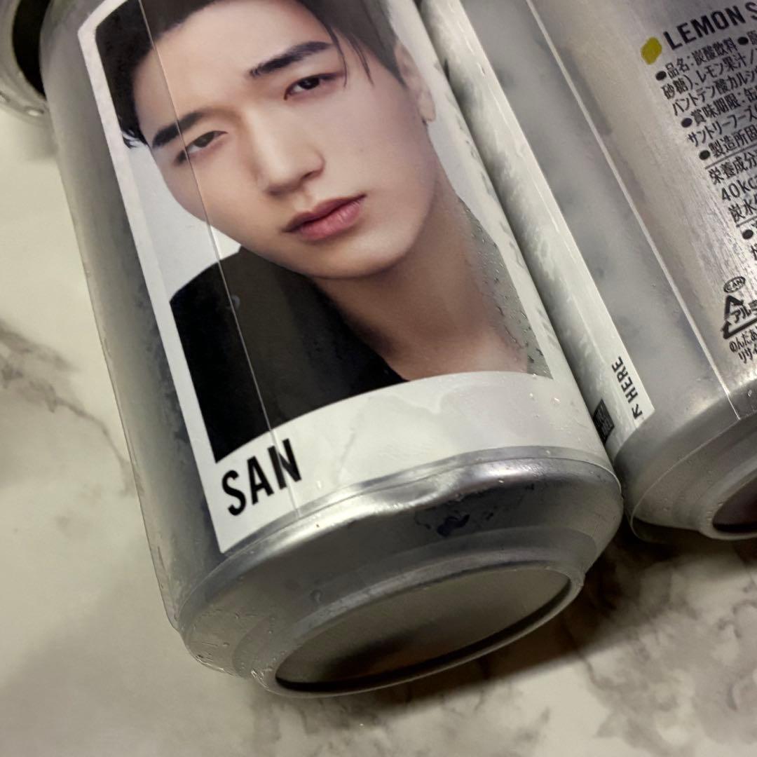 ◎ ATEEZ ラベル缶 レモンスカッシュ 8個 コンプリートセット