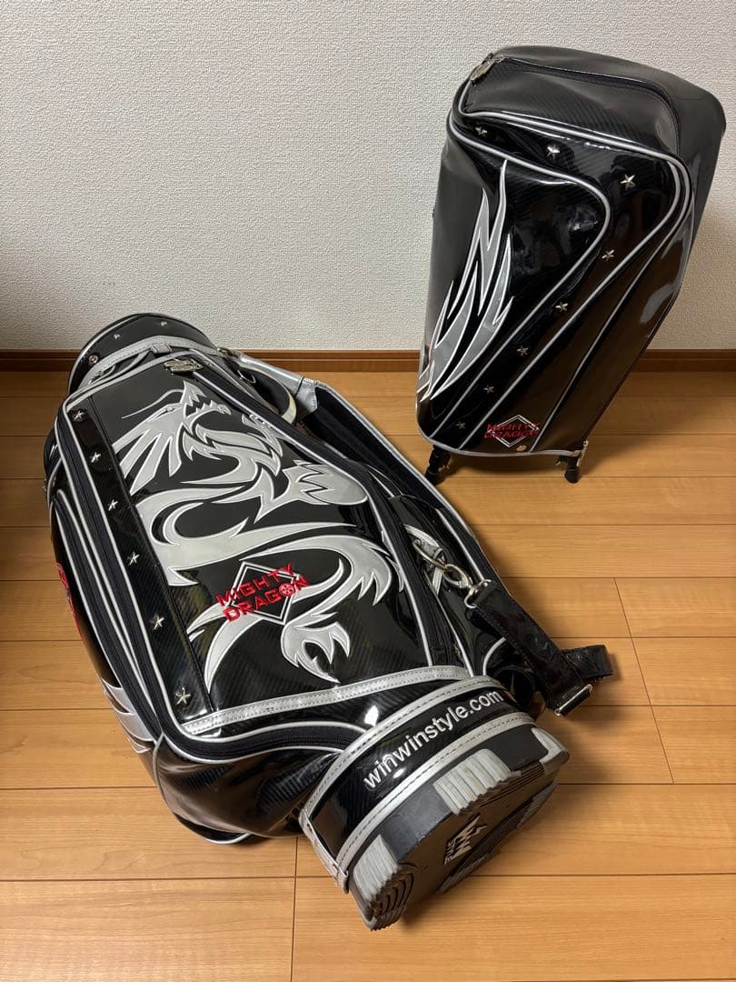 ウィンウィンスタイル WINWIN STYLE ドラゴン 3点式キャディバック