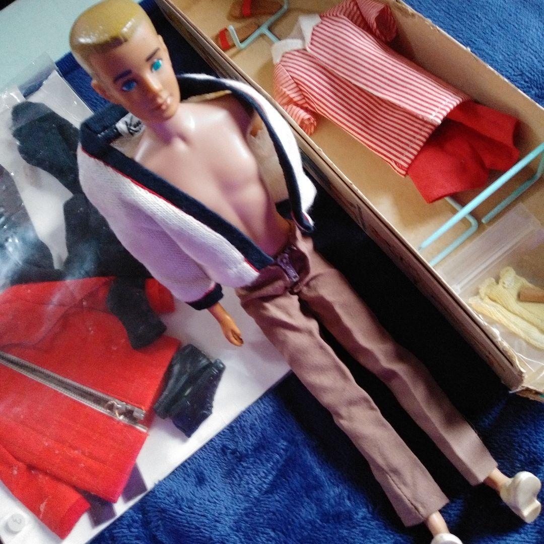 ❣️希少#ビンテージバービー#ケン…1960年#USA製#ケン着せ替え衣装付き～