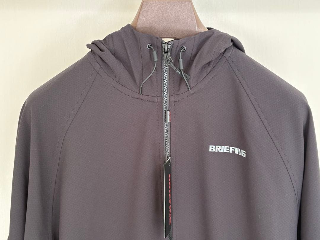 特価・新品)ブリーフィング ゴルフ メンズ ストームフリースパーカー サイズL