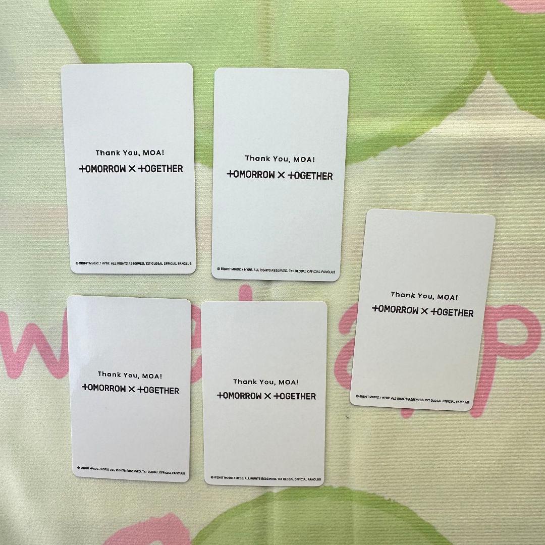 TXT FC 特典 新規入会 お友達紹介 トレカ 5枚