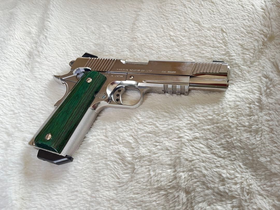 マルシン M1911-A1 TRP Satinet Silver 8mmガスガン