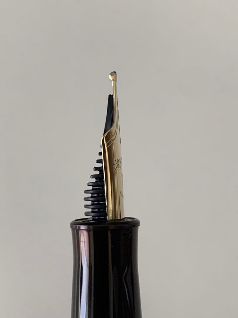 肥後象嵌　プラチナ万年筆　極太