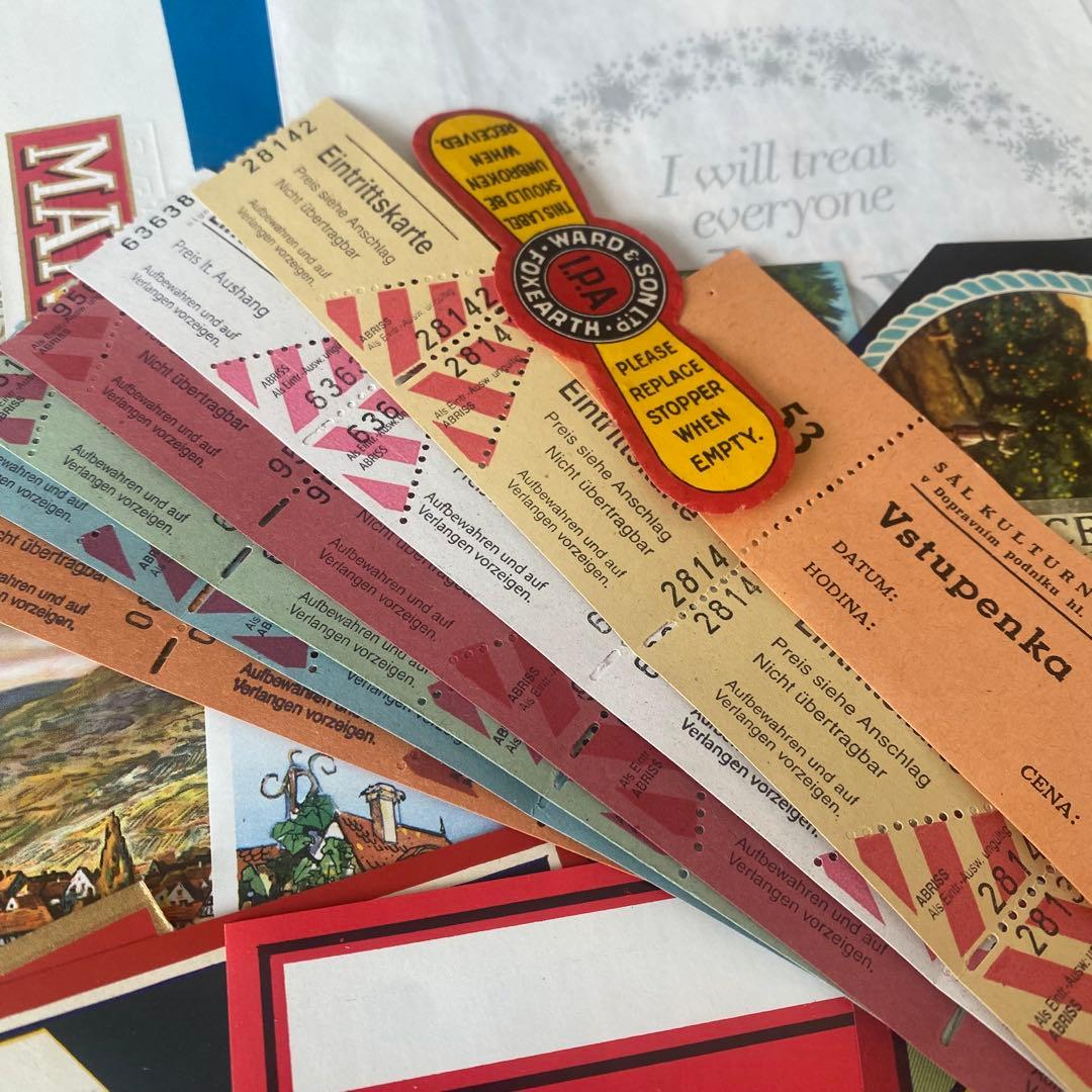 【223】 ヴィンテージ 紙ものセット 送料込み✩