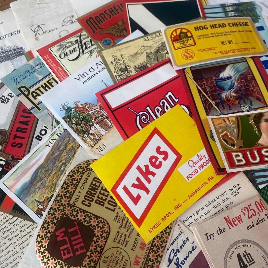 【223】 ヴィンテージ 紙ものセット 送料込み✩