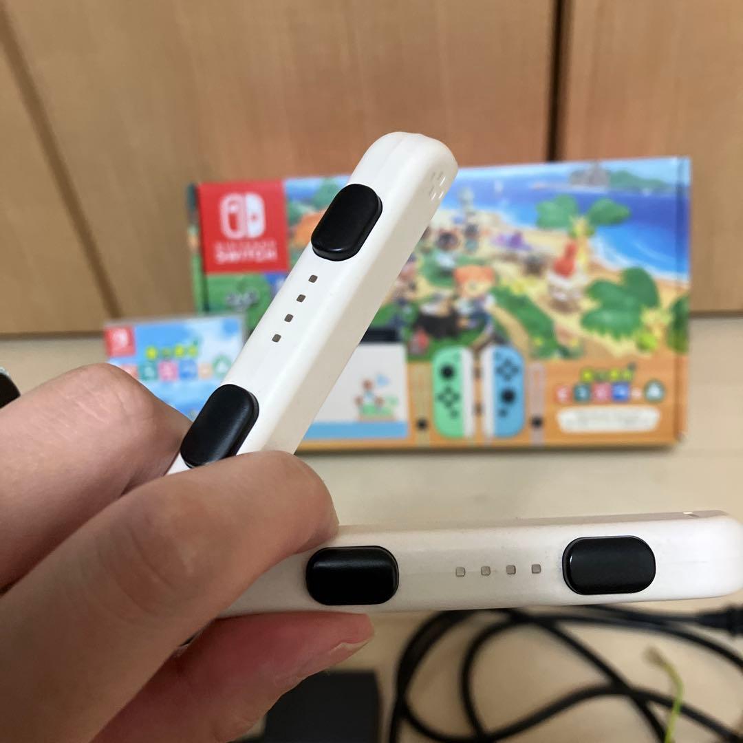 美品Nintendo Switch あつ森仕様 箱 ソフト付き