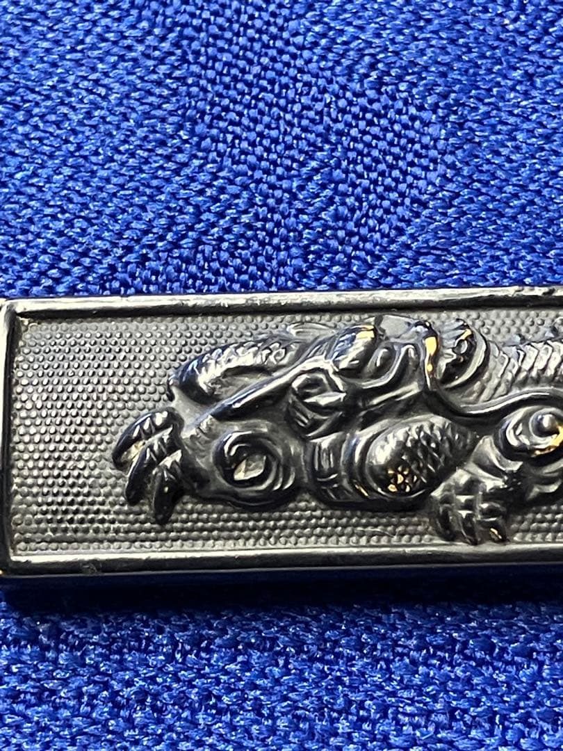 小柄　日本刀　刀　骨董品　時代　龍図　桐箱