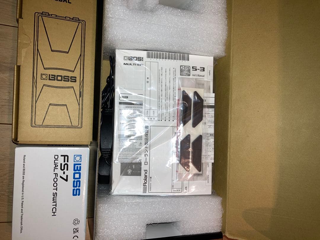 即発送BOSS MS-3 マルチエフェクトスイッチャー　セット